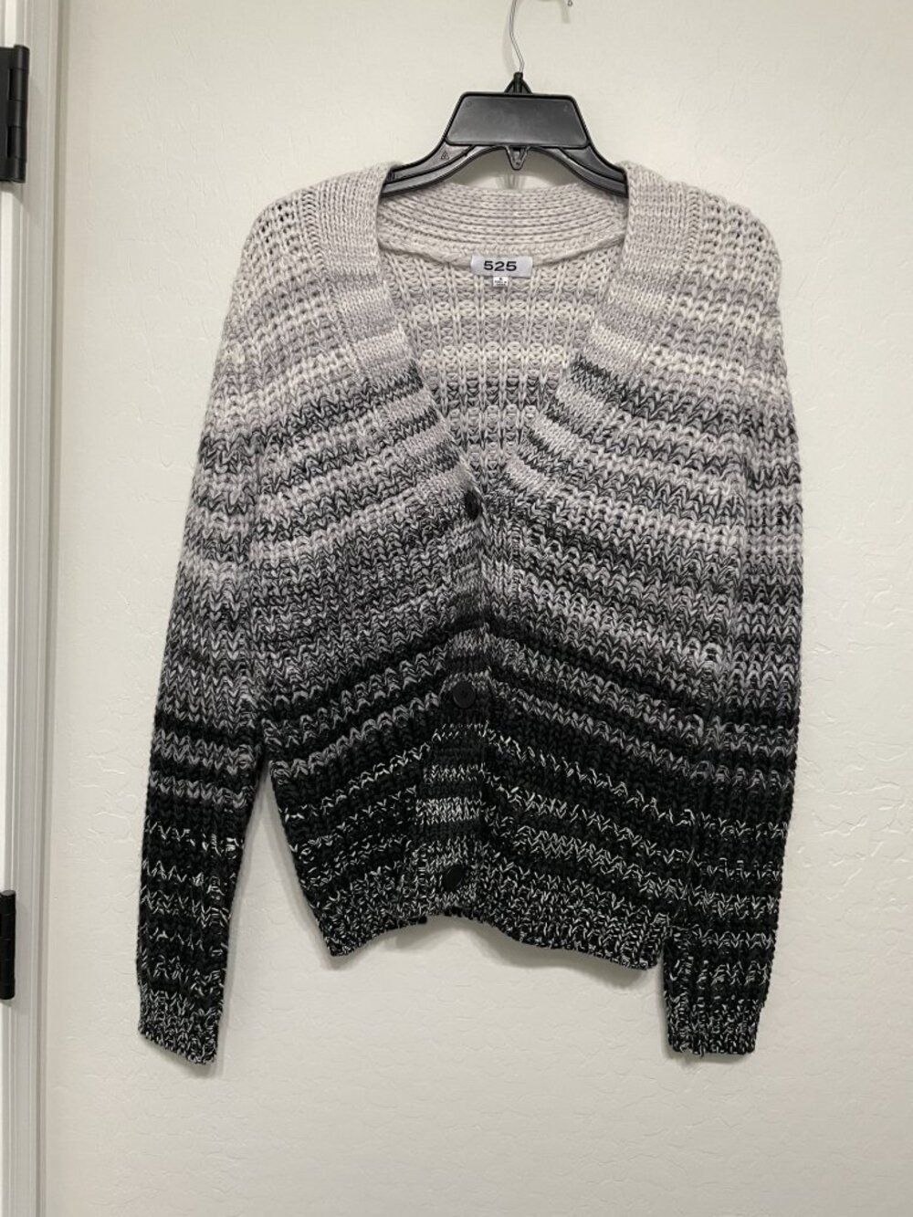 525 loose knit, V-neck, cardigan sweater - Size Small - Retail $99